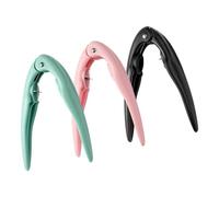 Casse-noisette noir rapide et facile avec perçage pour un pelage parfait, prise en main confortable, outil de décorticage portable