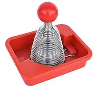 Casse-noisette professionnel en acier inoxydable avec ressort en spirale - Outil de cuisine - Rouge