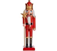Casse-Noisette rouge Figure décorative 21,5 x 81 x 16 cm Plastique