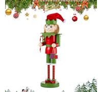 Casse-noisette soldat - 38 cm - Ornements en bois, design classique de vigneron ajoute un charme festif aux tables à manger, comptoirs de cuisine, cheminées, tables de chevet et Thanksgivgivin