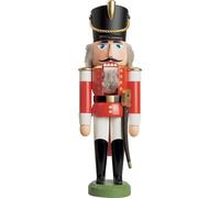 Casse-noisette hussard rouge, hauteur 31 cm, Erzgebirge origin.. SV 11302/1 neuf