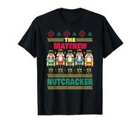 Casse-Noisettes : Matthew Christmas drôle T-Shirt Graphique avec Valeur