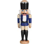 Casse-Noisettes Roi Rouge Hxlxp = 29x10x8cm Neuf de Noël Seiffen Casse-Noisette