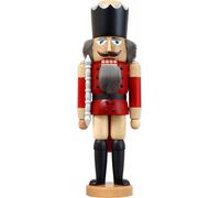 Casse-Noisettes Roi Rouge Hxlxp = 39x13x10cm Neu Noël Seiffen Casse-Noisette