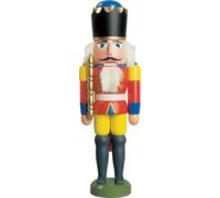 Casse-Noisettes Roi Rouge-Jaune Hxlxp = 29x10x8cm Neuf Noël Seiffen Nutcracker N