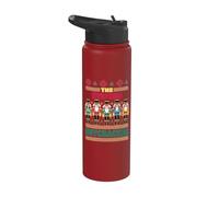 Casse-Noisettes : Stephen Christmas drôle Stainless Steel Insulated Water Bottle
