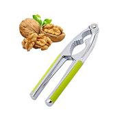 Casse-Noix avec en Silicone antidérapant ,Pince Casse Noix Manuel,Casse Noix,idéal pour décortiquer Tout Fruits à Coques comme des Noix, amandes, Noisettes, Pattes crustacés Crabe, Homard, (Grün)