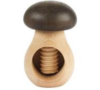Roger Orfèvre – Casse-noix champignon en hêtre – Ø 6 cm – Hauteur 10 cm