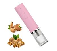 Casse-noix électrique avec force de décorticage de 40 à 50 kg, design anti-éclaboussures à 360° pour noix, noix de pécan, noisettes, amandes et noix du Brésil, amovible et lavable