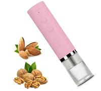 Casse-noix électrique avec force de fissuration de 40 à 50 kg, design anti-éclaboussures à 360°, amovible et lavable, pour noix, noix de pécan, noisettes, amandes, noix du Brésil