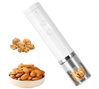 Casse-noix électrique avec force de fissuration de 40 à 50 kg, design anti-éclaboussures à 360°, amovible et lavable, pour noix, noix de pécan, noisettes, amandes, noix du Brésil
