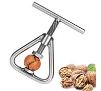 Casse-noix en acier inoxydable portable sans effort pour la plupart des types de noix, noix de macadamia, noisettes, amandes, noisettes