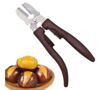 Casse-Noix - Éplucheur Manuel En Acier Inoxydable Pour Châtaignes - Outil De Découpe Pour Pacanes Et Noix - Pour Noix De Pécan Amandes Femmes Hommes Adultes Seniors Maison Fête Camping Cuisine