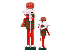 Casse Noix Figurines, Soldat Casse-Noisette Golf, Figurine Ornement 35cm pour Intérieur Extérieur Porche Fête Famille