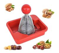 Casse Noix - Inox - Multi-fonction - Ergonomique - Facile à nettoyer - Durable