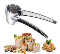 Casse Noix, Métal Pinces à Noix, Casse Noix Multifonction, Noix Pinces, Pince à Noix en Métal, Casse-Noix Conique, Pince Casse Noisette, Poignée Antidérapante, für Nüsse, Mandeln, Haselnüsse, Walnüsse
