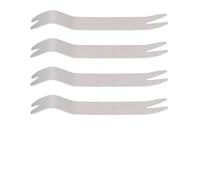 Casse-palette Lot de 4 pieds-de-biche en acier inoxydable, outils démontage, barre métallique, arrache-clou, outil levier