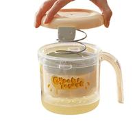 Casse-pastère à yogourt maison -14x12cm Filtre de caillé compact, gadget de cuisine en maille en plastique, fabricant de yogourt crémeux en utilisant avec une configuration et un support stable