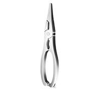 Casse-pattes de homard en acier inoxydable 304 avec poignée antidérapante - Outil de découpe de crabe - Outil de découpe de crabe - Pour fruits de mer et pattes de crabe