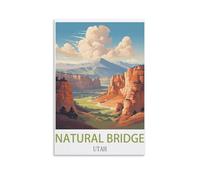 Casse-Puzzle 1000 pièces Puzzles pour Adultes Natural Bridge Utah Puzzles Difficiles Puzzle Difficile pour décorations familiales 26x38cm