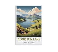 Casse-Puzzle 2000 pièces Coniston Lake District Cumbria Angleterre Puzzles en Papier adaptés aux Adultes Enfants et familles Jeux de réflexion 70x100cm