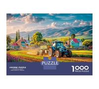 Casse-tête 1000 Pièces Adulte, Modern Agricultural Scene Détails Intricats Et Défiant, Pièces Précises Et sans Poussière 38x26cm/1000pcs