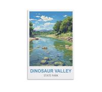 Casse-tête 2000 pièces Casse-têtes pour Adultes Dinosaur Valley State Park Puzzles Difficiles Casse-tête Difficile pour décorations familiales 70x100cm