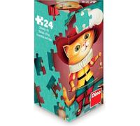 Casse-tête 24 triangles Le Chat Botté