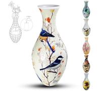 Casse-tête 3D en forme de vase pour adultes, 160 pièces, puzzle à assembler soi-même, puzzle 3D incurvé avec colonne d’eau, parfait pour exposer des fleurs réelles ou artificielles et des arrangements