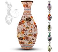 Casse-tête 3D en forme de vase pour adultes, 160 pièces, puzzle à assembler soi-même, puzzle 3D incurvé avec colonne d'eau, parfait pour exposer des fleurs réelles ou artificielles et des arrangements