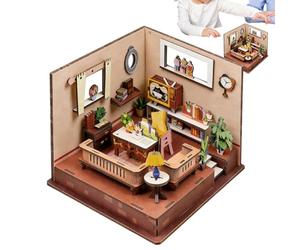 Casse-tête 3D - Jeu de Construction Développant la Motricité Fine | Puzzle d'Architecture de Maison Miniature | pour Garçons Filles Étudiants Ados Chambre Dormeur Bureau Salle Étude