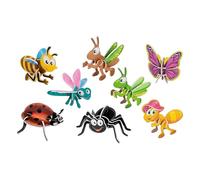 Casse-tête 3D pour,Loisir Créatif DIY Éducatif | Puzzle éducatif et ludique,pour 6-13 Ans Garçons Filles Famille ole Voyage Road Trip Anniversaire