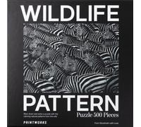 Casse-tête 500 Motifs de la faune et de la flore Zebra