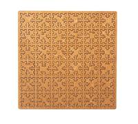Casse-tête à plateau fractal en bois dur et difficile pour adultes, puzzle portable de courbe, jeu de labyrinthe créatif irrégulier unique, puzzle difficile sans image (D)