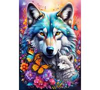 Casse-tête Alipson Casse-tête Loups - Collection Amour maternel - 1000 Teile