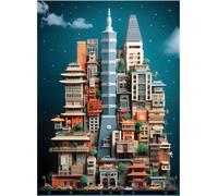 Casse-tête ANATOLIEN Taipei 1000 pièces