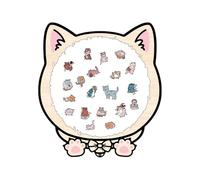 Casse-Tête Animal pour Adultes - 135 Pièces Chat avec Cadre Et Plateau d'Assemblage | Puzzles en Bois avec Cadre de Chat,pour Garçon Fille Adulte Aîné Décoration Maison Maternelle Activité