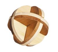 Casse-tête bambou balle 3 disques