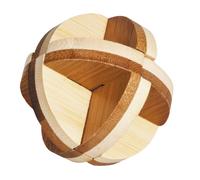 Casse-tête bambou balle 3 disques
