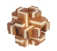 Casse-tête bambou cube croix