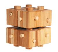 Casse-tête bambou Cube et bâton