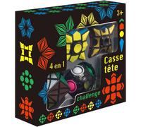 Wdk Partner Casse tête Challenge 4 en 1, Multi Couleur