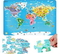 Casse-tête classique du monde Carte du monde
