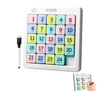 Casse-tête Coulissant pour Adultes,Jeu de Test Cérébral | Puzzle Numérique 6x6 pour Raisonnement Logique, Apprentissage Préscolaire, Maternelle et Salle de Classe