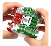 Casse-Tête Cube 3D - Jeu Casse-Tête Stimulant Grand Format - Grand Cube Labyrinthe 3D Défi | Cadeau Famille Adulte Adolescent pour Noël Anniversaire Développement Logique et Reconnaissance Spatiale