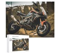 Casse-tête de 520 pièces pour adultes - Pour sport cool - Moto - Grand puzzle de décompression - Loisirs - Divertissement - Puzzle en bois - Relaxation - Jouets sensoriels - Décoration de chambre pour