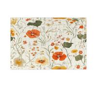 Casse-tête de fleur de capucine printanière pour adultes, 300 pièces, puzzles vintage en bois imprimés de fleurs sauvages, décorations esthétiques pour fête