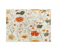 Casse-tête de fleur de capucine printanière pour adultes de 500 pièces, puzzles vintage en bois imprimés de fleurs sauvages, décorations esthétiques pour fête