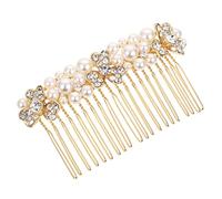 Casse-tête De Peigne à Cheveux Accessoires De Cheveux En Strass Accessoires De Cheveux De La Mariée Mariage Décoratif De Mariée Peigne à Cheveux En Strass Alliage