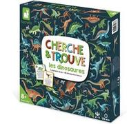 Janod Jeu Cherche et Trouve Les Dinosaures – 27,5 x 4 x 26 cm